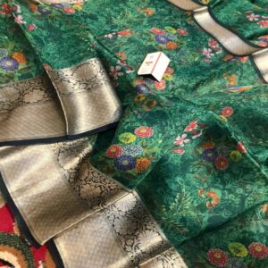 Kora Silk Saree - Image 16