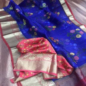 Kora Silk Saree - Image 19
