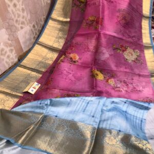 Kora Silk Saree - Image 21