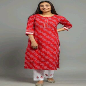 Simple Kurti Pant set - Image 2
