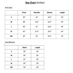 Simple Kurti Pant set - Image 3