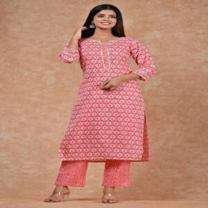 Simple Kurti Pant set - Image 5