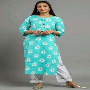 Simple Kurti Pant set - Image 6