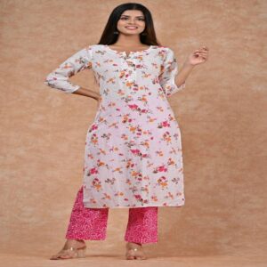 Simple Kurti Pant set - Image 12