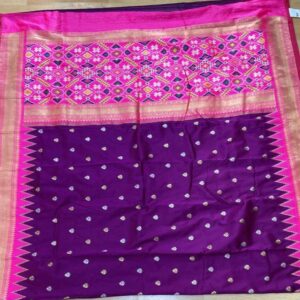 Gadwal Saree with Patola weave - Image 7