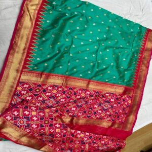 Gadwal Saree with Patola weave - Image 10