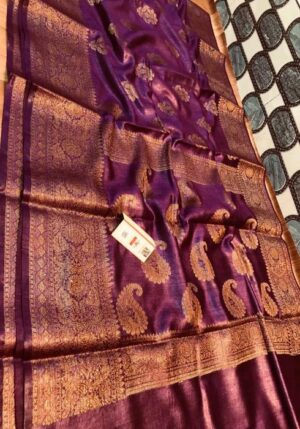 Tussar Munga Silk Saree
