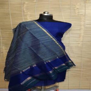 Maheshwari Silk Jute dress material - Image 2