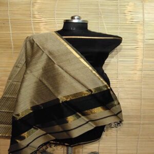 Maheshwari Silk Jute dress material - Image 5