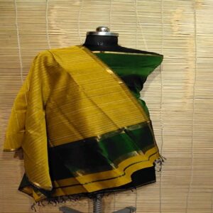 Maheshwari Silk Jute dress material - Image 7