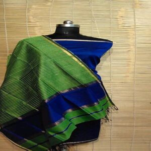 Maheshwari Silk Jute dress material - Image 8