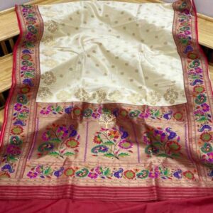 Banarasi Soft Silk Saree - Image 4