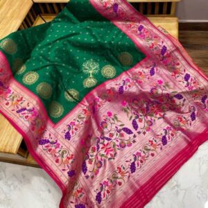 Banarasi Soft Silk Saree - Image 7