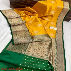 Pure Handloom banarasi KATAN Silk - Image 4