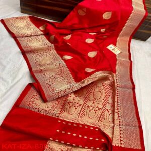 Pure Handloom banarasi KATAN Silk - Image 12