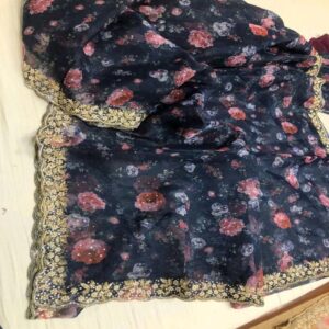 Organza Saree - Image 4