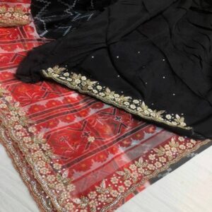 Organza Saree - Image 6