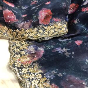 Organza Saree - Image 9