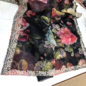 Organza Saree - Image 14