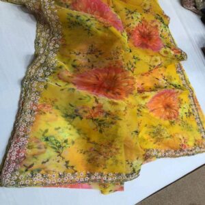Organza Saree - Image 16