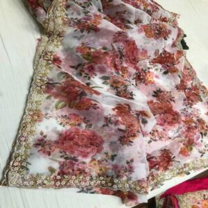 Organza Saree - Image 18