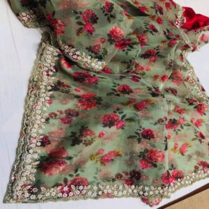 Organza Saree - Image 22
