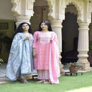 Pure Cotton Kurta Pant set - Image 6