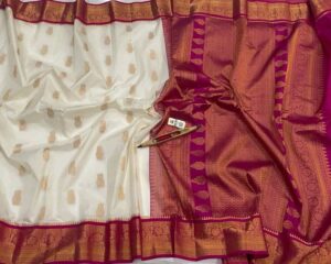 Pure Gadwal Silk Saree