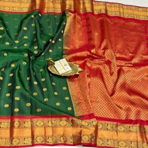 Pure Gadwal Silk Saree - Image 4