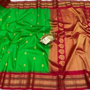 Pure Gadwal Silk Saree - Image 5