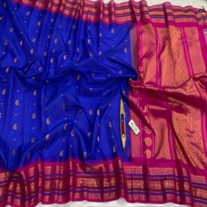 Pure Gadwal Silk Saree - Image 10