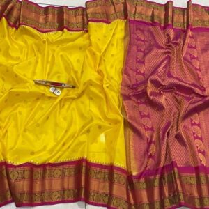 Pure Gadwal Silk Saree - Image 12