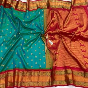 Pure Gadwal Silk Saree - Image 15