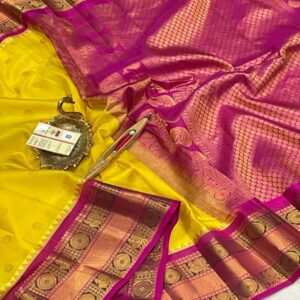 Pure Gadwal Silk Saree - Image 18