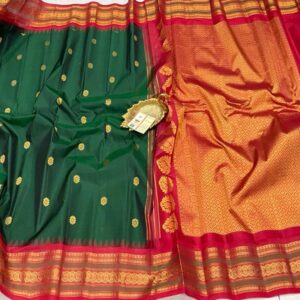 Pure Gadwal Silk Saree - Image 22