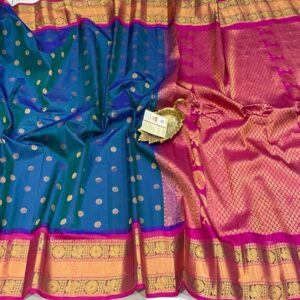 Pure Gadwal Silk Saree - Image 25