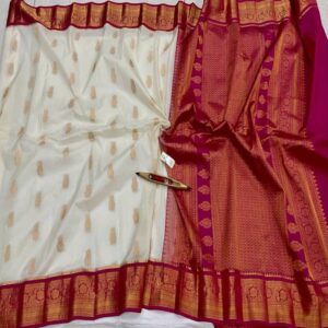 Pure Gadwal Silk Saree - Image 26