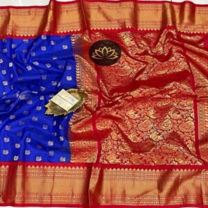 Pure Gadwal Silk Saree - Image 35