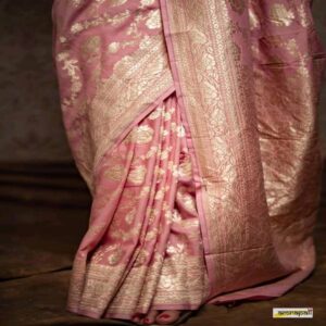 Beautiful Khaddi Georgette Sarees - Image 4