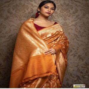 Beautiful Khaddi Georgette Sarees - Image 12