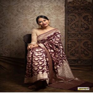 Beautiful Khaddi Georgette Sarees - Image 16