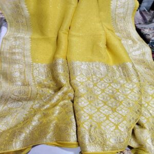 Georgette Saree with Sequence work - Image 7