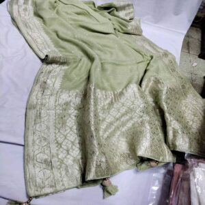 Georgette Saree with Sequence work - Image 13