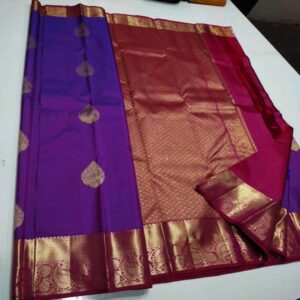 Kanchipuram Pattu Handloom Saree - Image 11