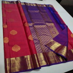 Kanchipuram Pattu Handloom Saree - Image 12