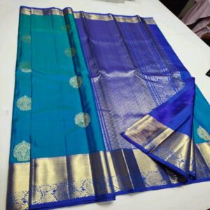 Kanchipuram Pattu Handloom Saree - Image 13