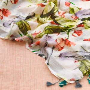 Linen Dress Material and Dupatta - Image 7