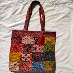 Bags Ajrakh Handblock print - Image 7