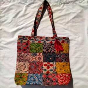 Bags Ajrakh Handblock print - Image 8