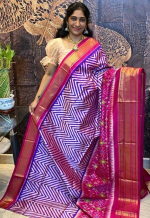 Ikkat Silk Saree